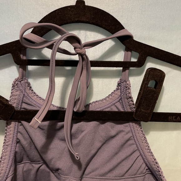 NWT HIGH NECK CROCHET STYLE TANKINI TOP SZ XL - Picture 7 of 10